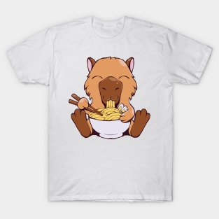 Capibara Ramen T S H T-Shirt